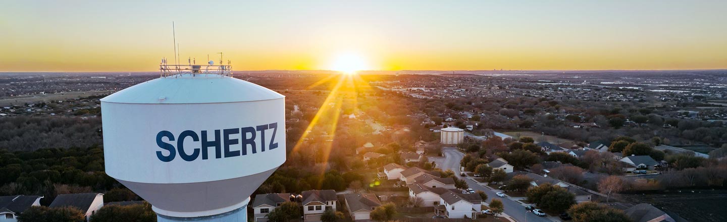 Schertz, TX. Watertower